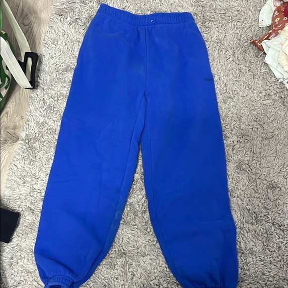 Aritzia Pants - TNA sweatfleece sweatpants. Royal blue. Soft and warm. Size XXS